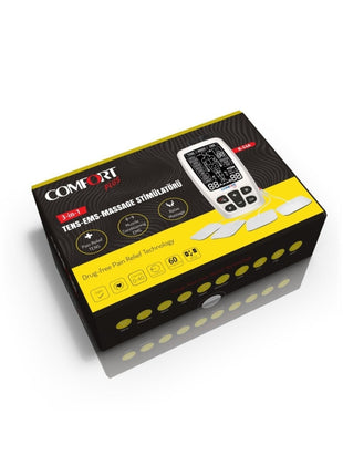 Comfort Plus R-C4A Şarj Edilebilir Tens Ems Masaj Stimülatörü Cihazı