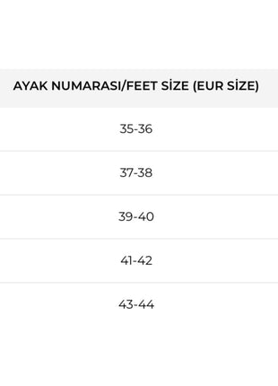 Ark Destekli Kauçuk Tabanlık 4/3