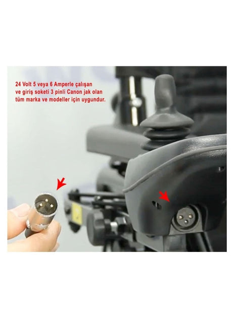 24v 6a Akülü Sandalye Şarj Cihazı