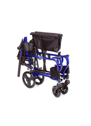 Hafif Çantalı Refakatçı Frenli Transfer Özellikli Tekerlekli Sandalye