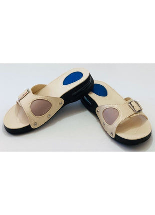 Vixen Pro Anatomik Ve Ortopedik Air Tabanlı Topuk Dikeni Ve Kemik Çıkıntısı (bunyon) Için Terlik Bej