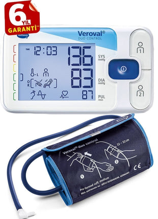 Tansiyon Aleti, Veroval Duo Control, Osilometrik Ve Oskültatuar Ölçüm