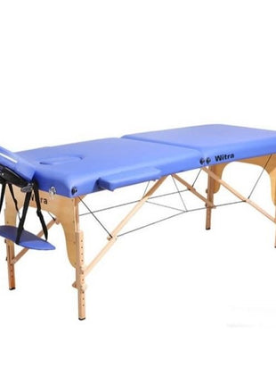 Mavi 2 Parçalı Katlanabilir Masaj Yatağı