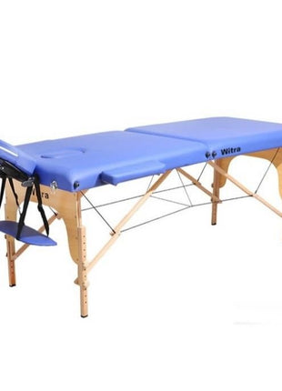 Mavi 2 Parçalı Katlanabilir Masaj Yatağı