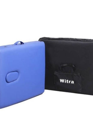 Mavi 2 Parçalı Katlanabilir Masaj Yatağı