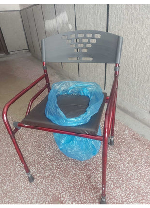 Klozet Yükseltici Hasta Tuvalet Sandalyesi Derili