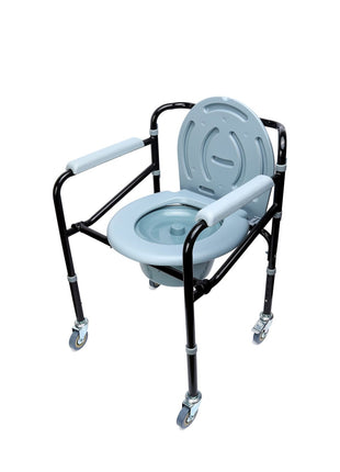 Ky696 Tekerlekli Tuvaletli Banyo Sandalyesi