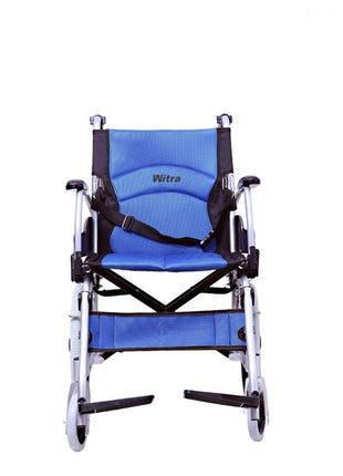 WİTRA Alüminyum Özellikli Ultra Hafif Refakatçı Frenli Tekerlekli Sandalye