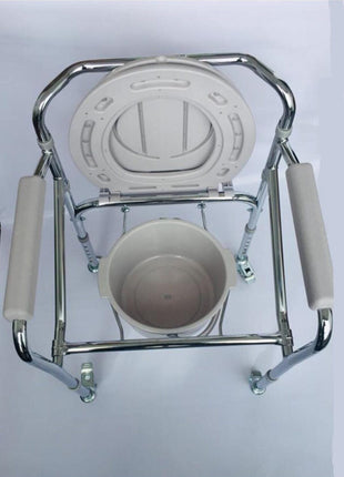 Emek Sağlık Witra Ithal Gri Krom Tekerlekli Klozet