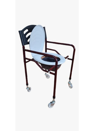 Klozetli Sandalye Tekerlekli Standart Kapaklı