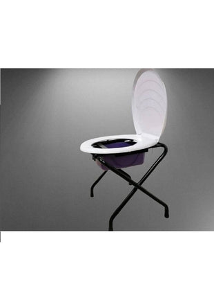 Katlanır Hasta Klozeti Hasta Klozeti Kapaklı Sandalye Tipi