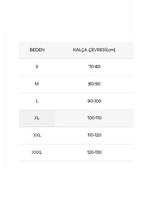 W457 Sakro-İliak Korse Kalça Çevresi 80-90 Cm