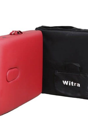 Kırmızı 3 Parçalı Katlanabilir Masaj Yatağı – 250 kg Kapasite