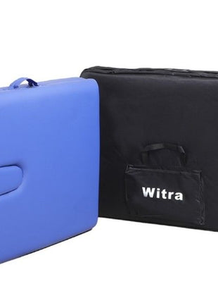 Mavi 3 Parçalı Katlanabilir Masaj Yatağı, 250 kg Kapasiteli