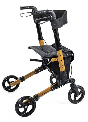 Comfort Plus DM-9102 Kahverengi Lüx Alüminyum Rolatör