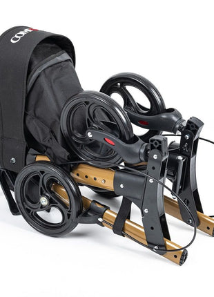 Comfort Plus DM-9102 Kahverengi Lüx Alüminyum Rolatör