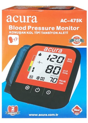 Acura AC-475K Türkçe Konuşan Koldan Tansiyon Aleti