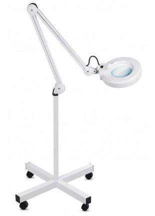 Ayaklı Tekerlekli Loop Led Işıklı Büyüteç Işıklı Lup E-292/B