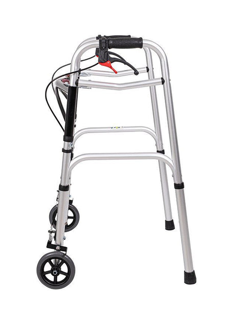 2 Tekerlekli Frenli Alüminyum Walker