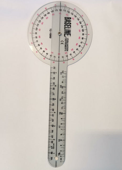 Baseline Plastik Gonyometre 360 Derece 30 cm