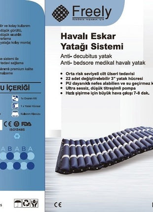 Boru Tipli Havalı Yatak Freely HF6002-22P
