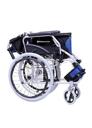 W 201 Alüminyum Özellikli Refakatçı Frenli Hafif Tekerlekli Sandalye