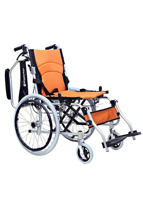 W 202 Alüminyum Özellikli Manuel Katlanabilir Refakatçi Hasta Yaşlı Engelli tekerlekli Sandalyesi