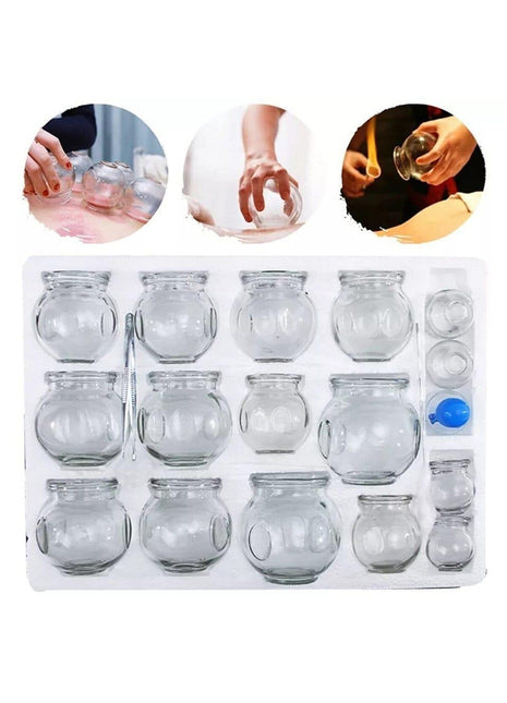 Cam Masaj Kupa Seti 16 Adet 2 Pcs  5