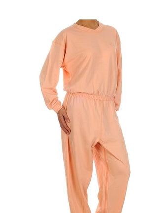 Hasta Bakım Tulumu Bacak Fermuarlı