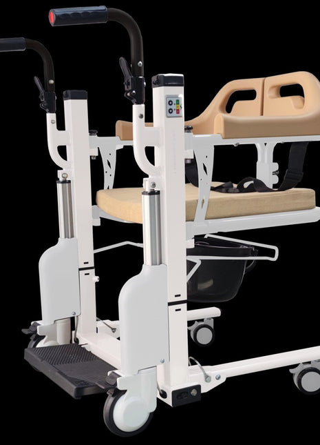 Comfort Plus DM-170 Tuvalet Özellikli Tekerlekli Sandalye (MOTORLU) Uzaktan Kumandalı