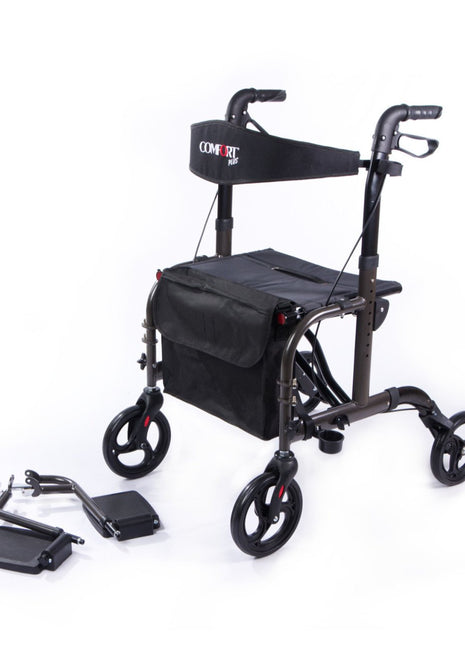 Comfort Plus DM-9124 Lüx Ayak Pedallı Alüminyum Rolatör