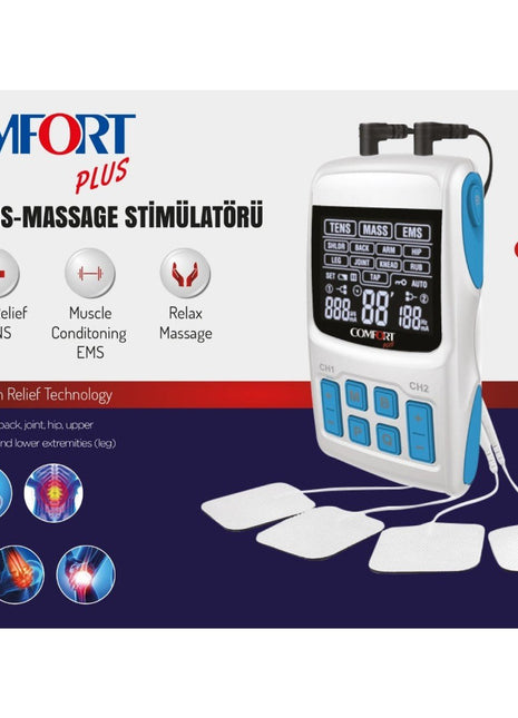 Comfort Dm 3000 Dijital Masaj/EMS/Tens Cihazı