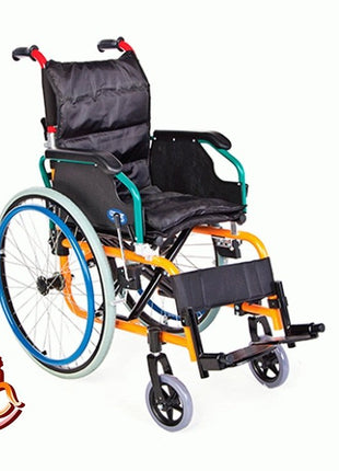 Turuncu Çocuk Tekerlekli Sandalye