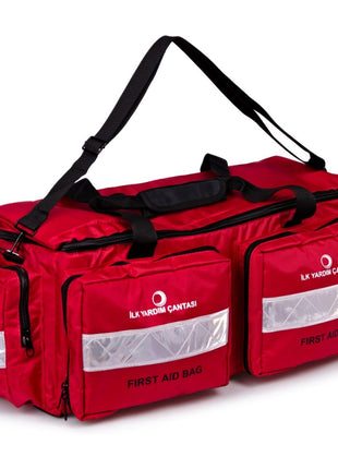 Comfort Plus İlk Yardım Çantası 2 Çepli Büyük Boy Kırmızı