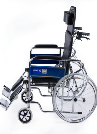 Comfort Plus KY608GC Sırtı Yatar Ayak Kalkar Tuvalet Özellikli Tekerlekli Sandalye