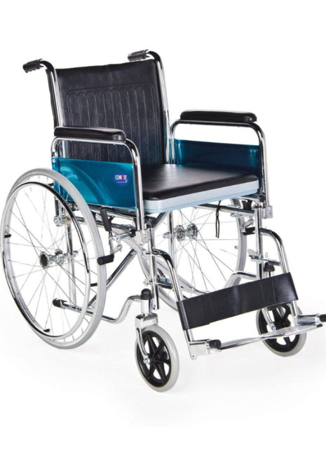 Lazımlıklı Manuel Tekerlekli Sandalye