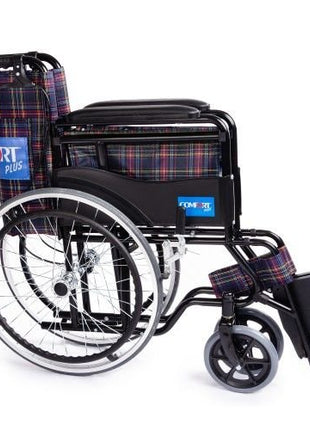 Comfort Plus KY809BJ Ekose Özellikli Tekerlekli Sandalye