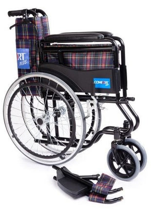 Comfort Plus KY809BJ Ekose Özellikli Tekerlekli Sandalye