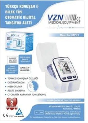 Bilekten Ölçer Konuşan Tansiyon Aleti