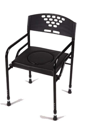 Deri Döşemeli Hasta Tuvaleti Klozeti Sandalyesi Klozeti Sandalyesi