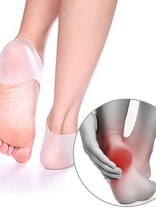 Silikon Koruyucu Ayak Bileği Jel Desteği Ağrı kesici Plantar Fasiit Topuk Dikeni