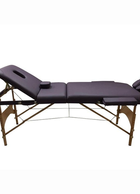 Comfort Plus Ahşap Masaj Masası İthal 305-Mor