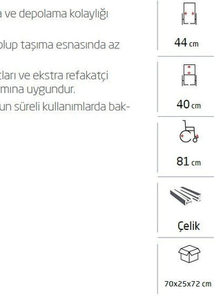 Golfi8 Alüminyum Transfer Sandalyes