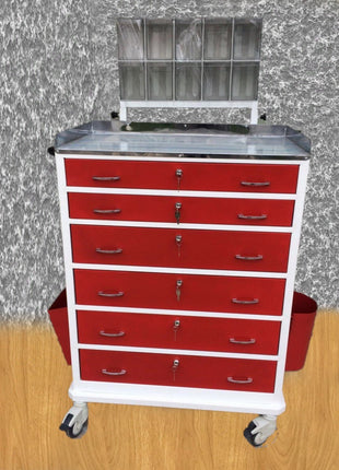 İlaç Arabası  Altı Çekmeceli