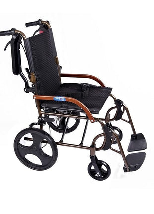 Refakatçi Tekerlekli Sanalye Engelli Tekerlekli Hasta Taşıma Transfer Sandalyesi