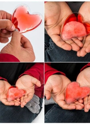 20 Adet Kalp Şekilli Jel El Isıtıcı | Sihirli Cep Sobası | Toplu Alım – Kamp ve Hediyelik İçin Uygun