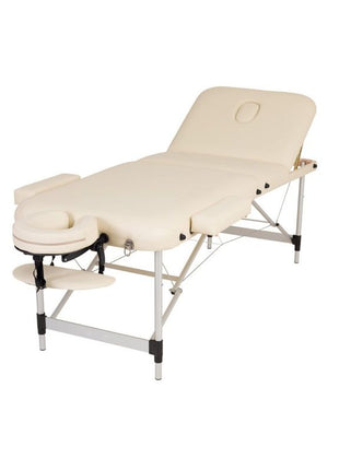 Metal Masaj Masası Beyaz