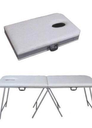 Katlanır Masaj Sedyesi Beyaz Renk