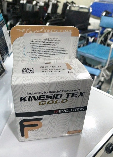 Kinesio Tex Gold Tape Kinesilogy Siyah