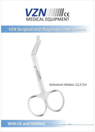 Kolostomi Makası 12,5 cm